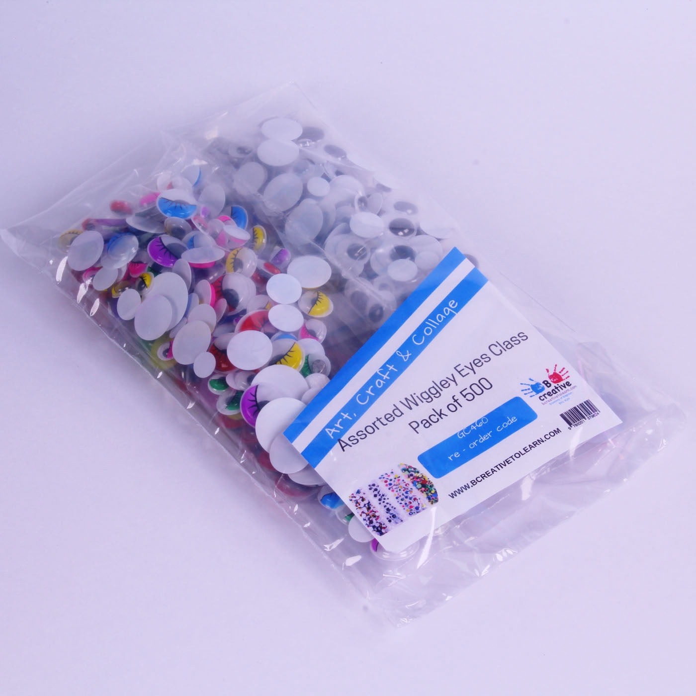3D googly eyes assorted pack