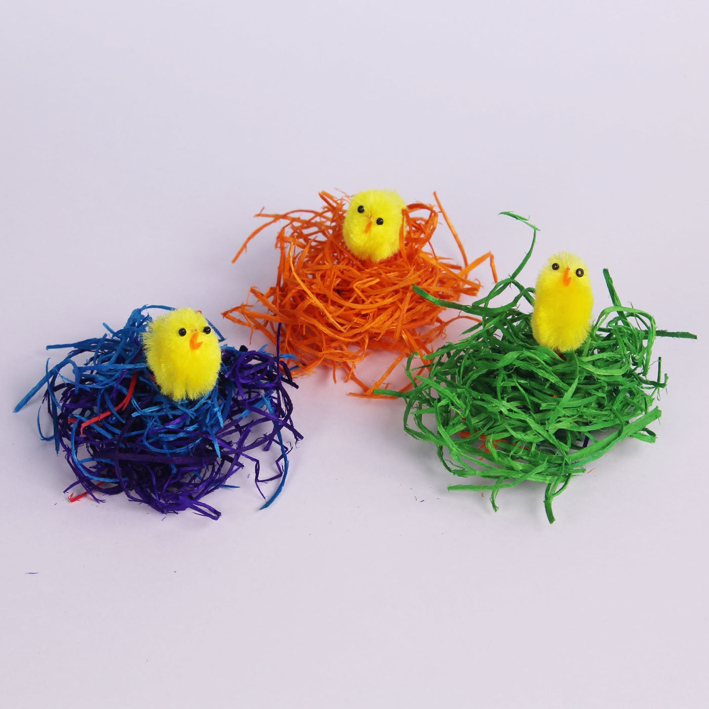 coloured shavings