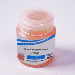 glow in the dark UV orange