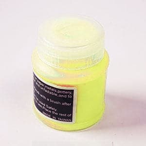 yellow glow in the dark paint