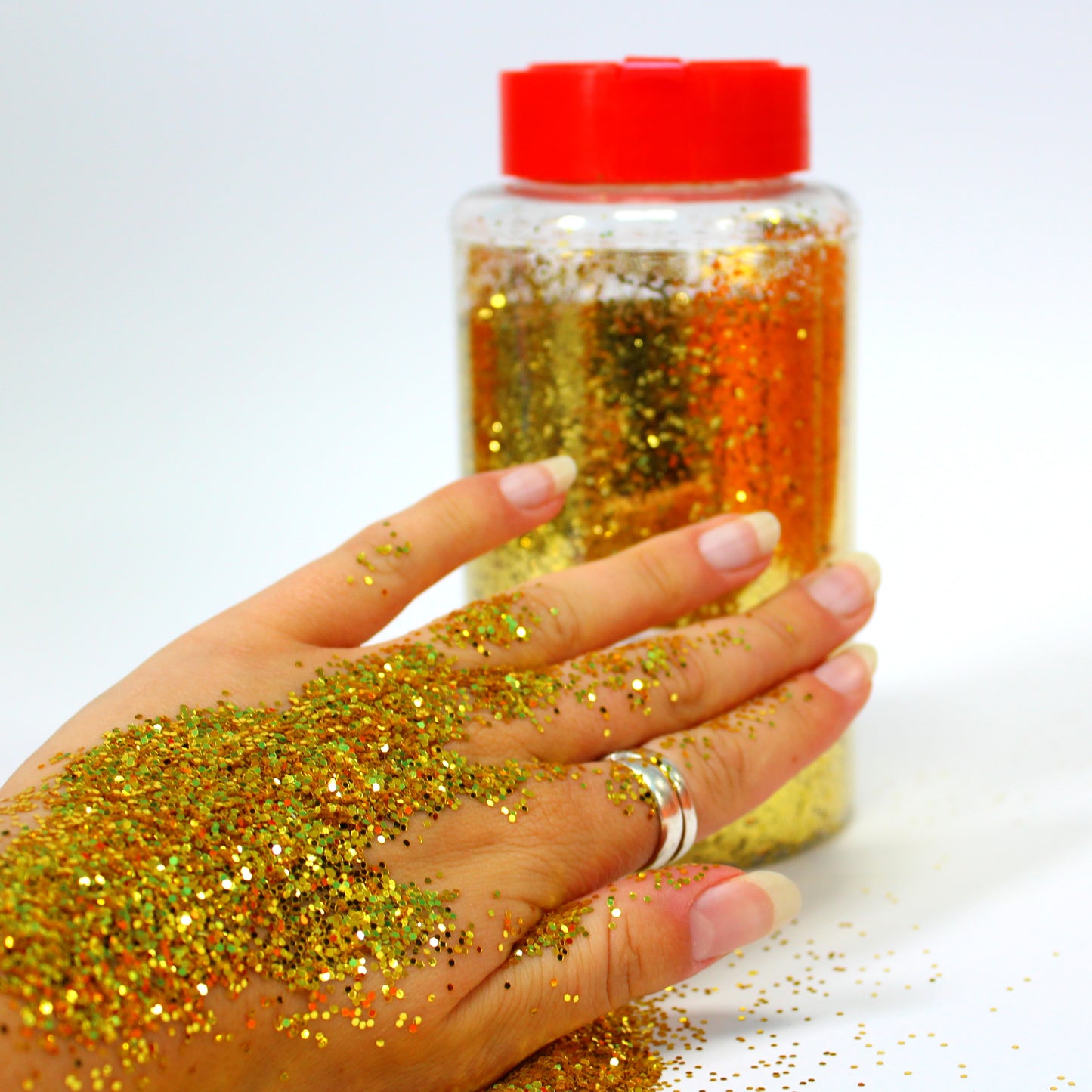 Glitter Shaker 400g Giant Double Sided Flakes Choose Colours