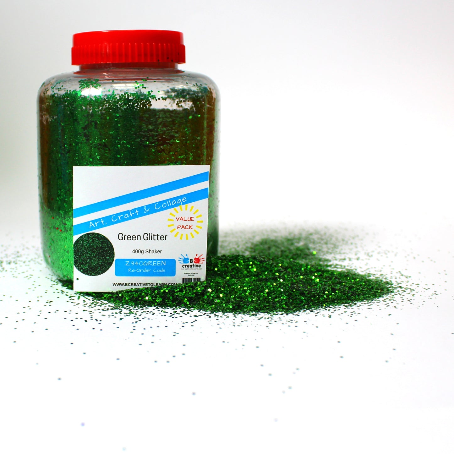 large glitter shakers