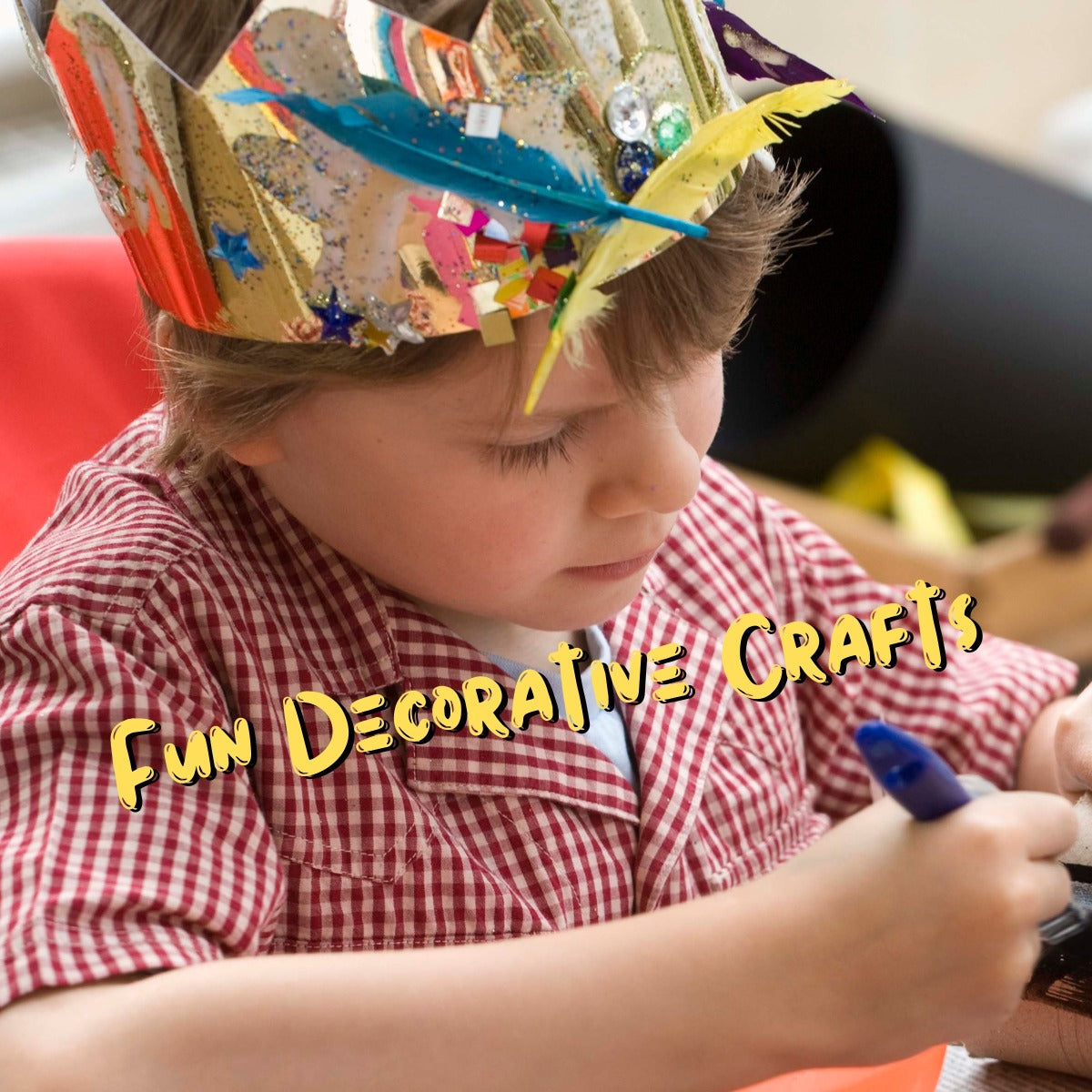 12 Make Your Own Recycled Kraft Crown Party Hats
