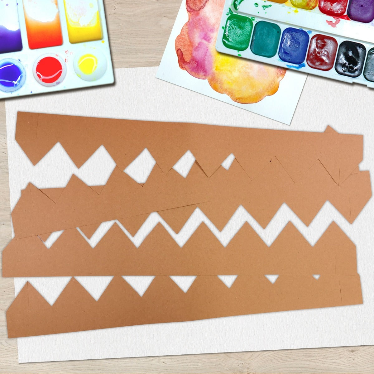 12 Make Your Own Recycled Kraft Crown Party Hats