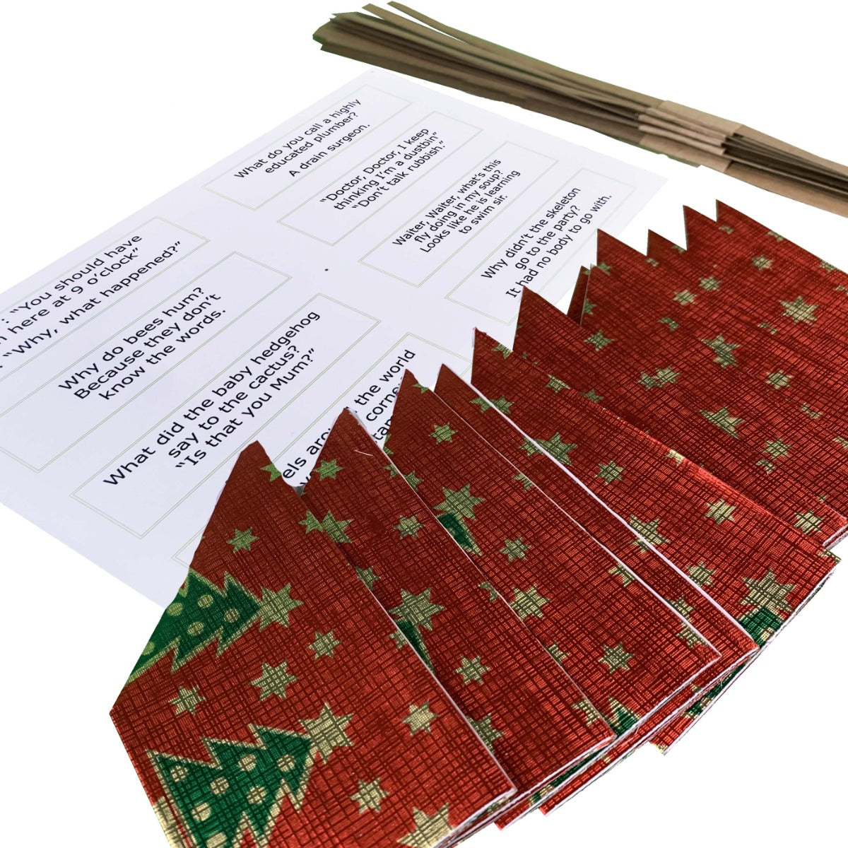 Cracker Mottoes & Jokes Pack of 48