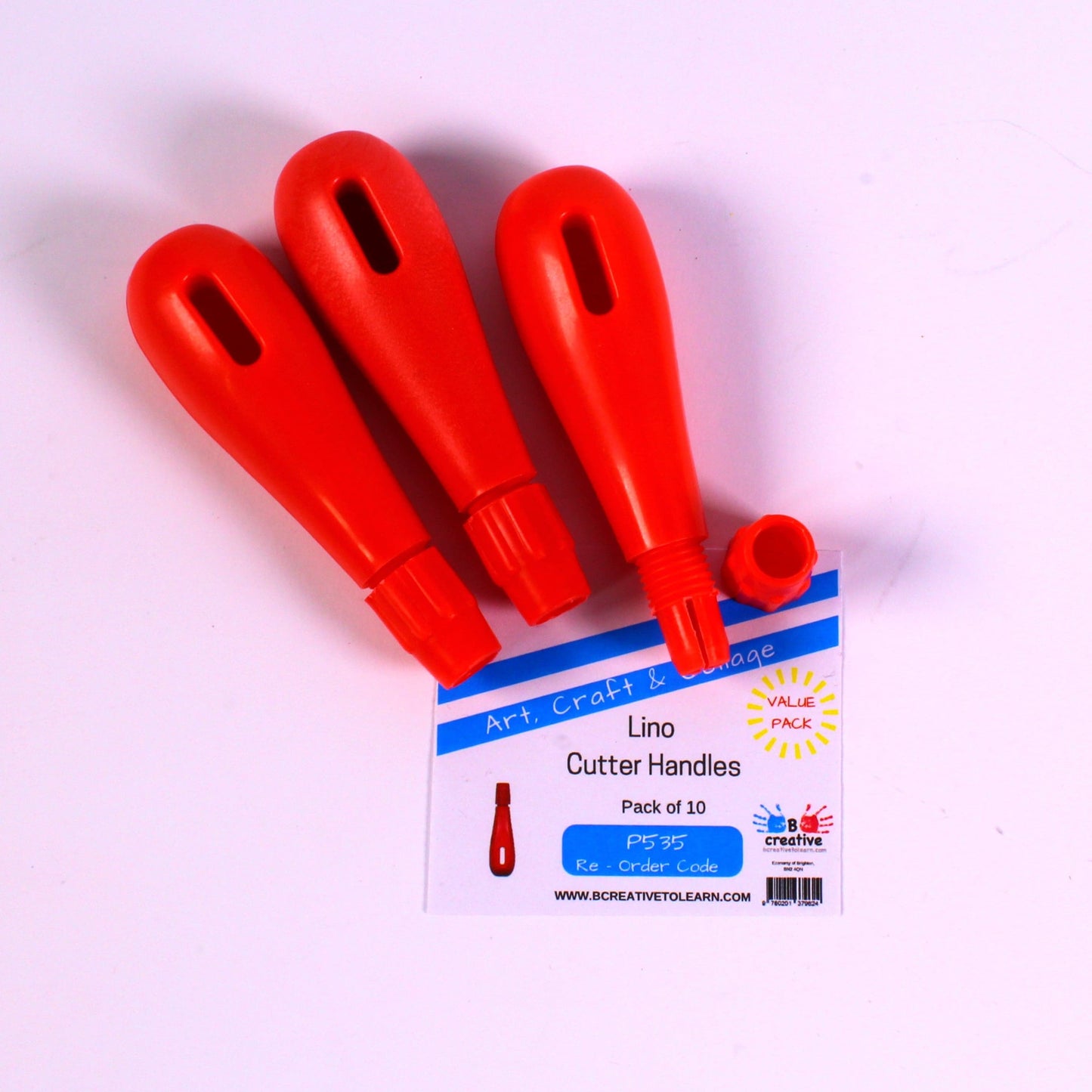 Sturdy Plastic Lino Cutter Handles
