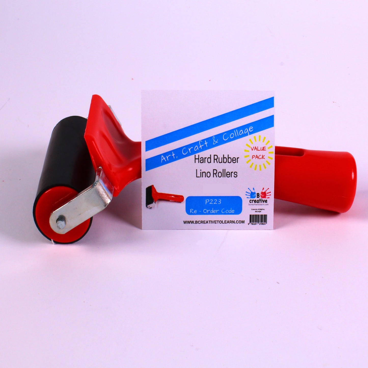 Hard Rubber Lino Rollers 100mm