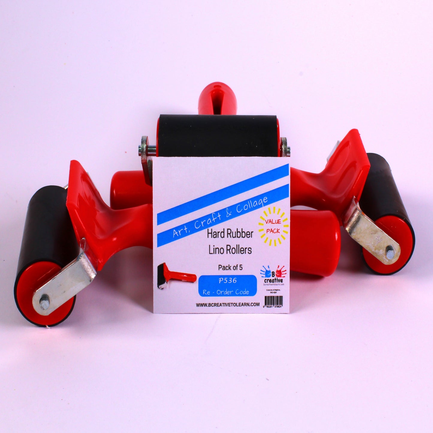 Hard Rubber Lino Rollers 100mm