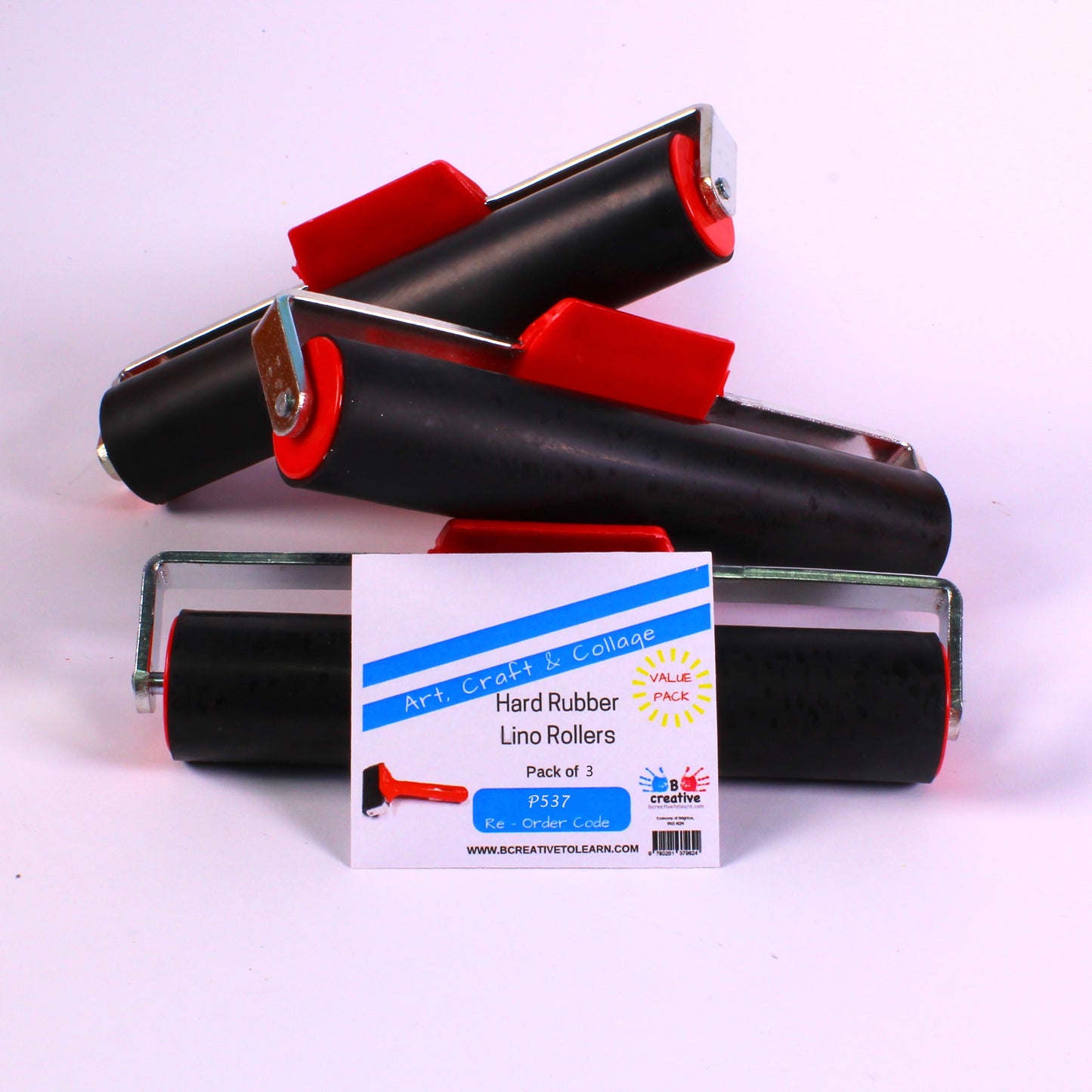 Hard Rubber Lino Rollers 150mm