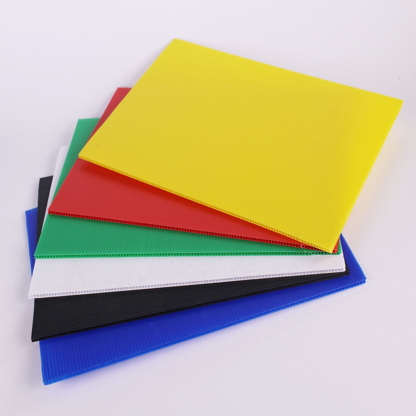 corrugated display sheets