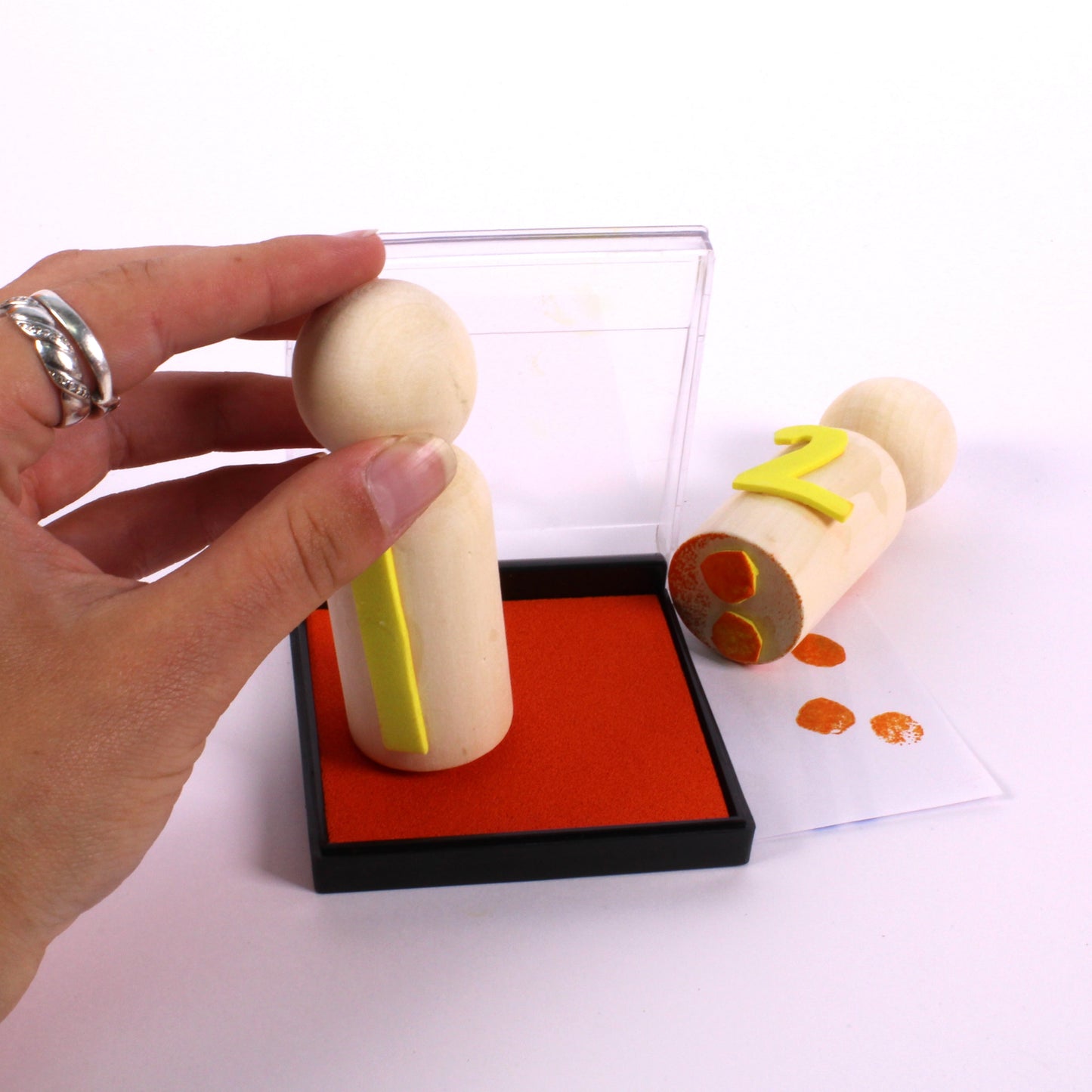 Mini Stamp Pads With Lids Choose Colour