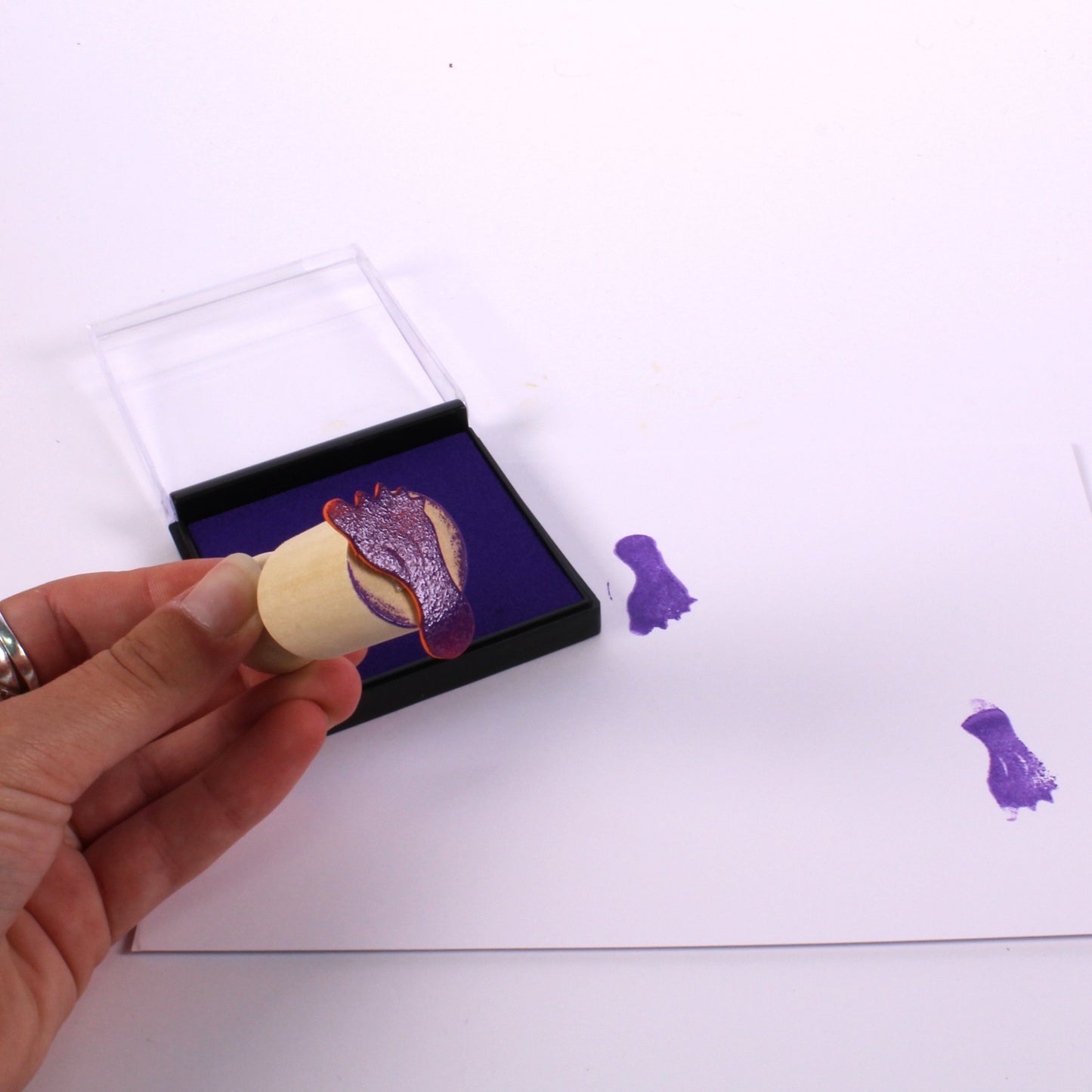 Mini Stamp Pads With Lids Choose Colour
