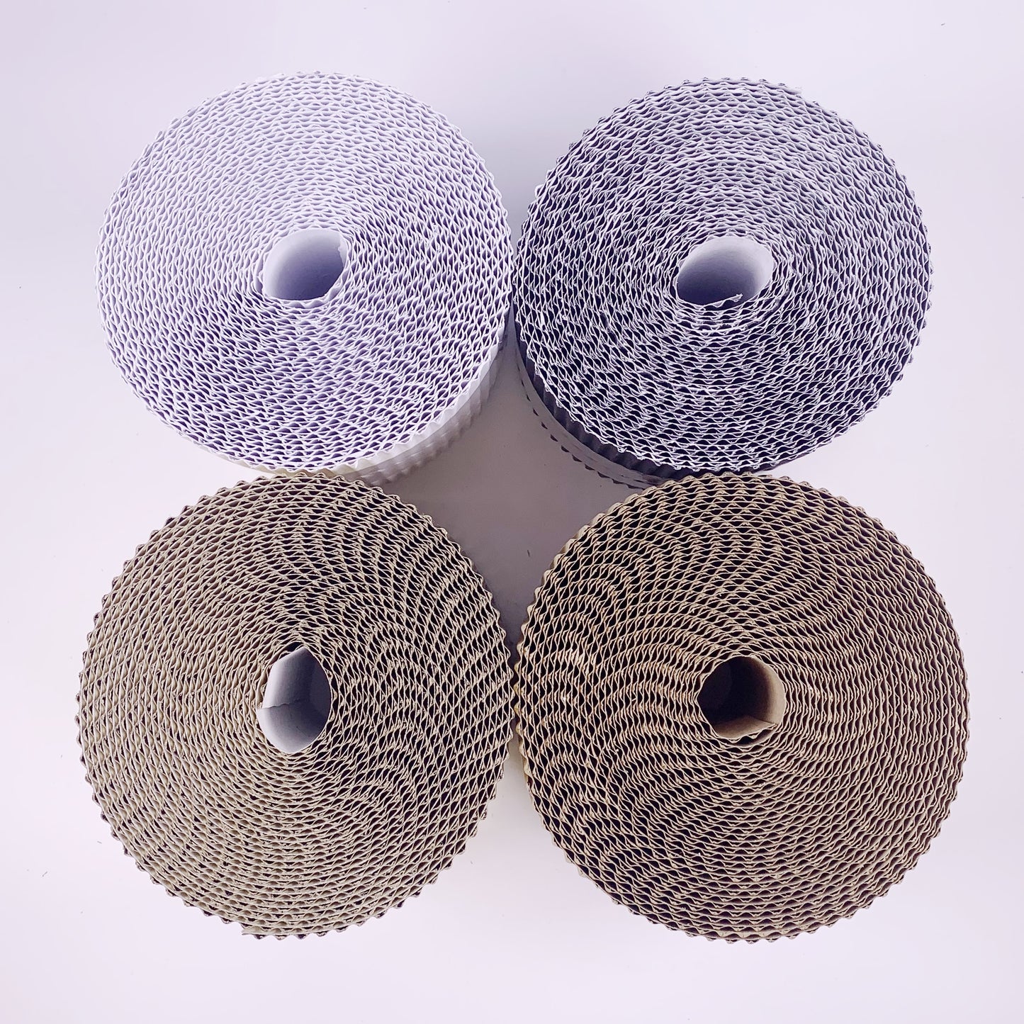 natural coloured border rolls