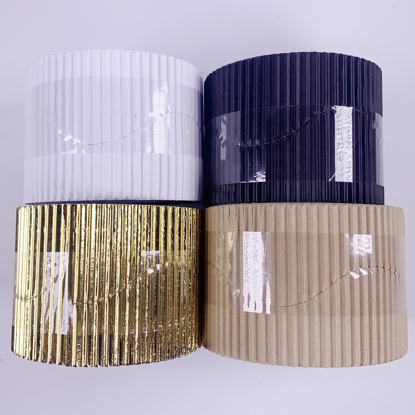 natural coloured border rolls