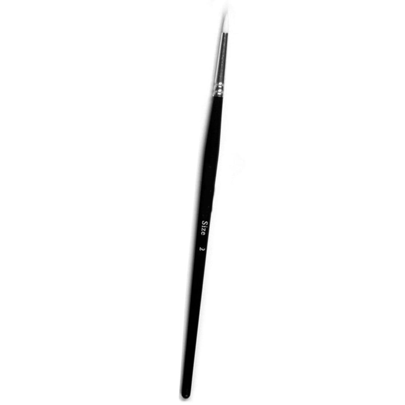 Round Synthetic Sable Paint Brushes Size 2