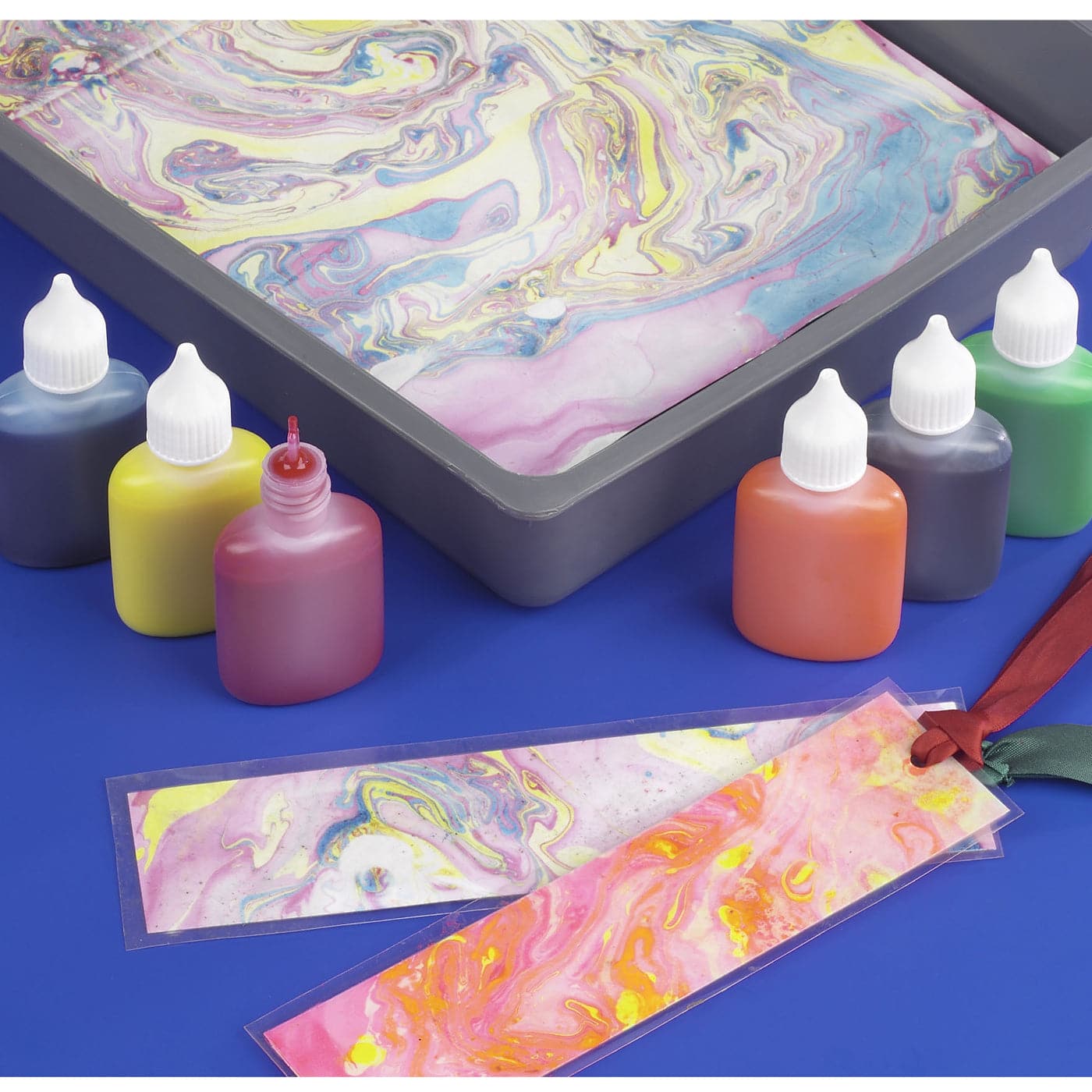 Ready to Use Marbling Inks, 6 x 25ml