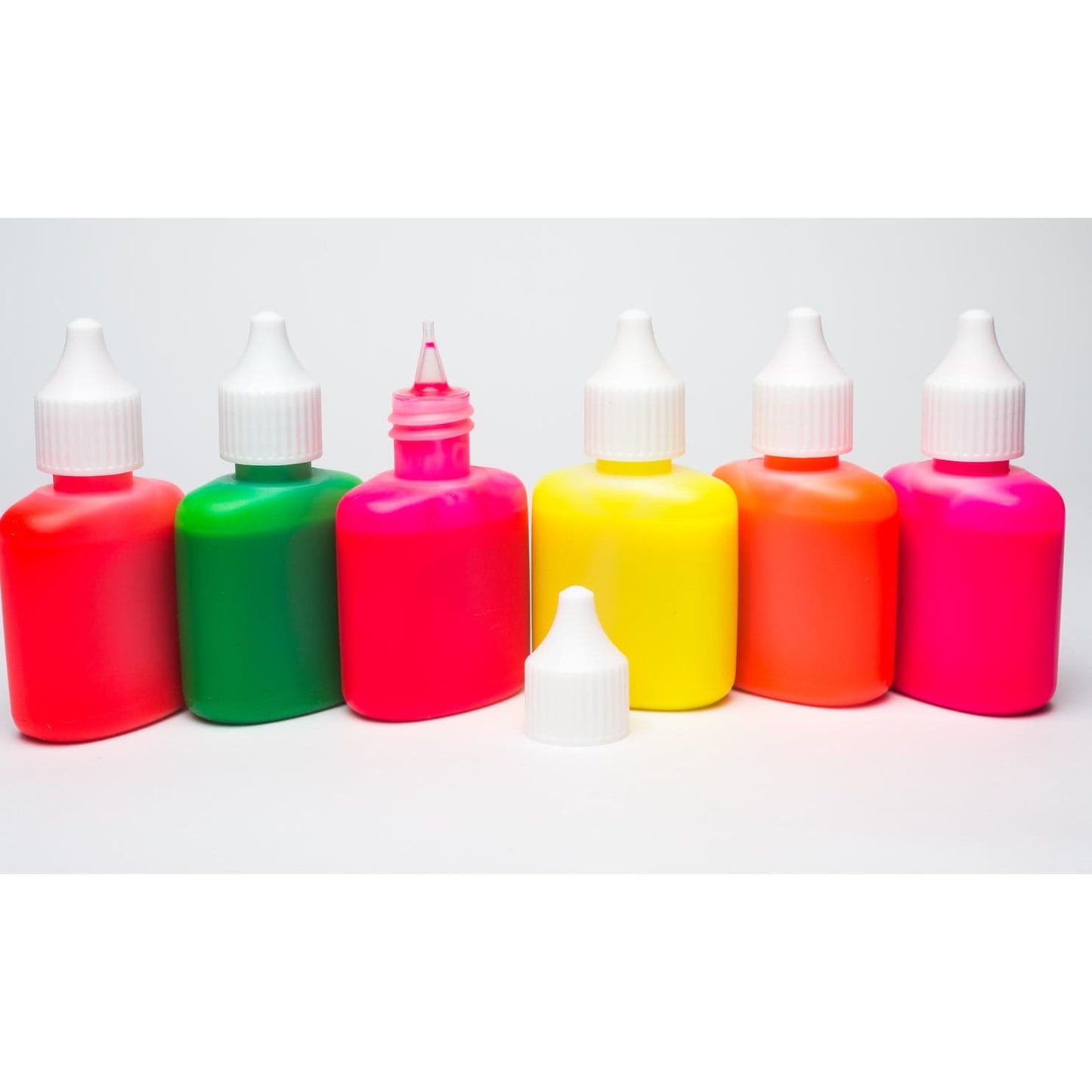 Fluorescent Marbling Inks