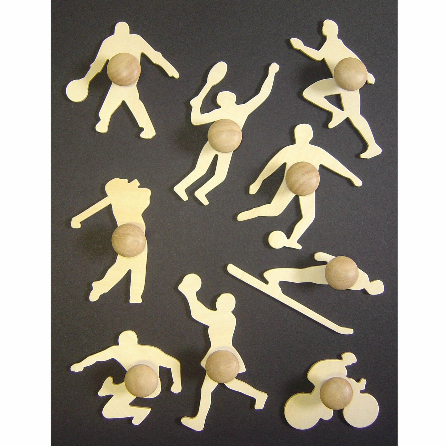 wooden sports stencils