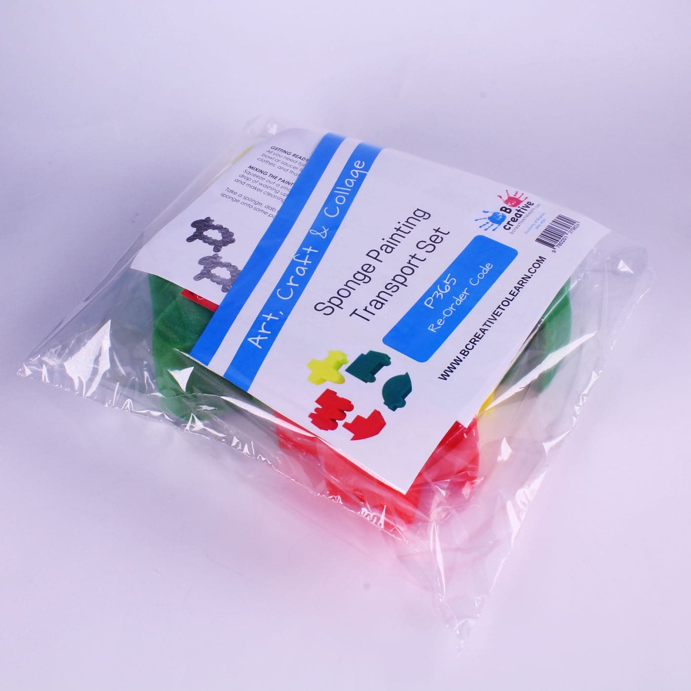 travel sponge paint set