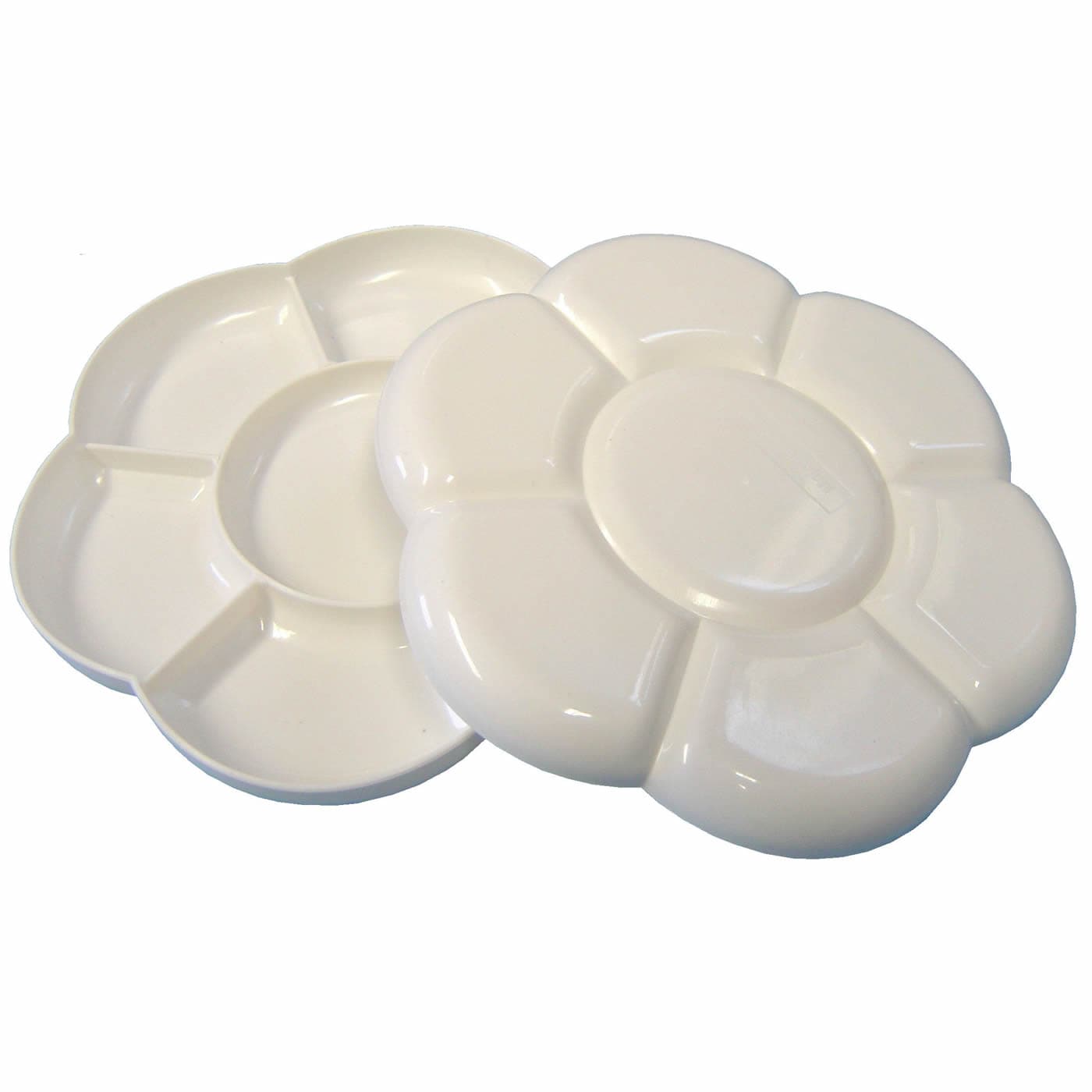 White Colour Mixing Flower Palettes