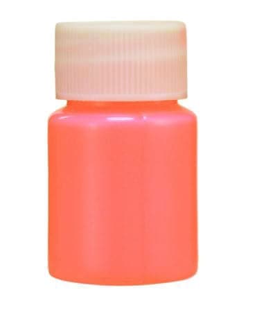 Orange Glow in the dark paint