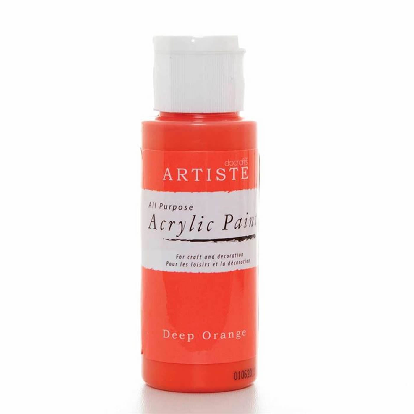 Acrylic Paint Deep Orange