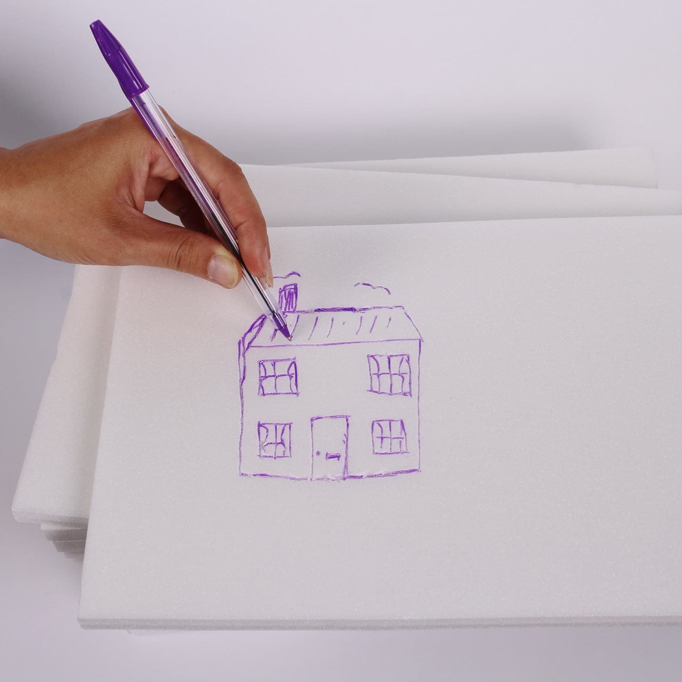 Safeprint Thick Foam Sheets Pack of 10