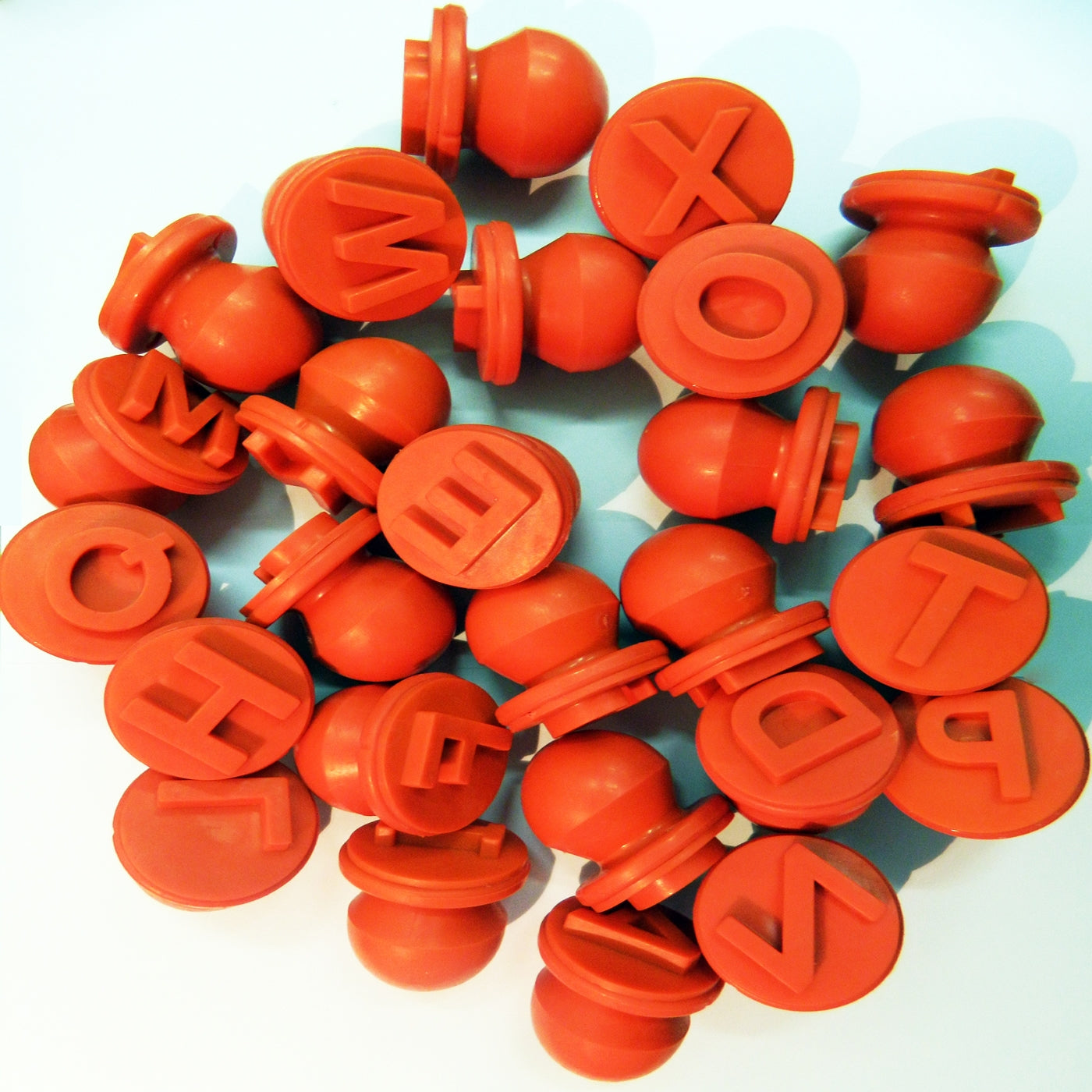 red capital letter printers