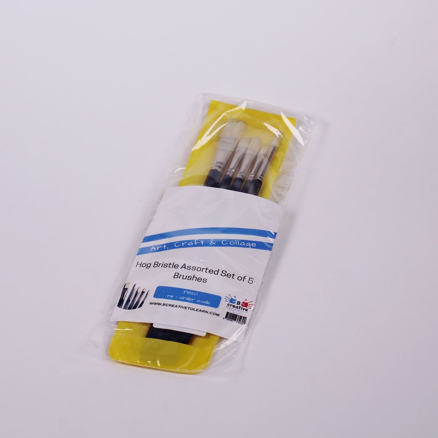 5 painting brushes