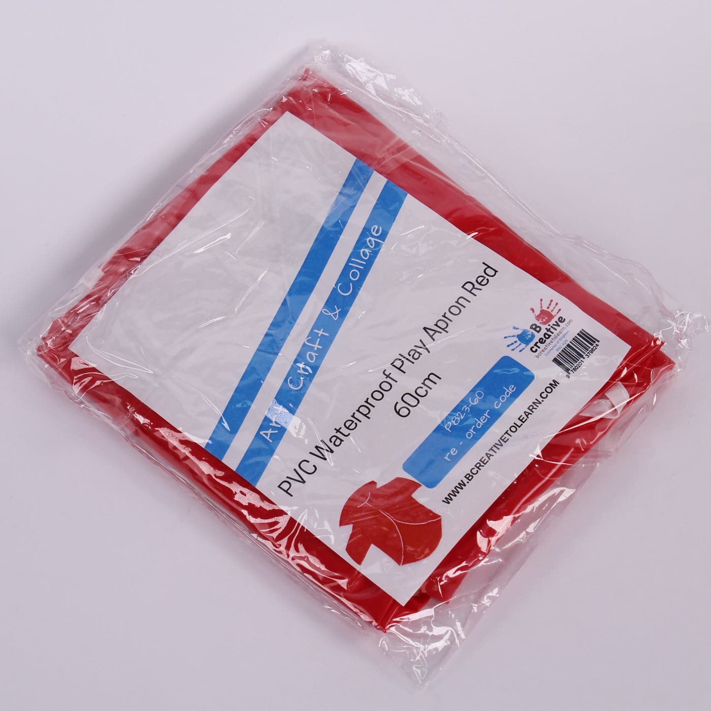 Red PVC Waterproof Play Apron