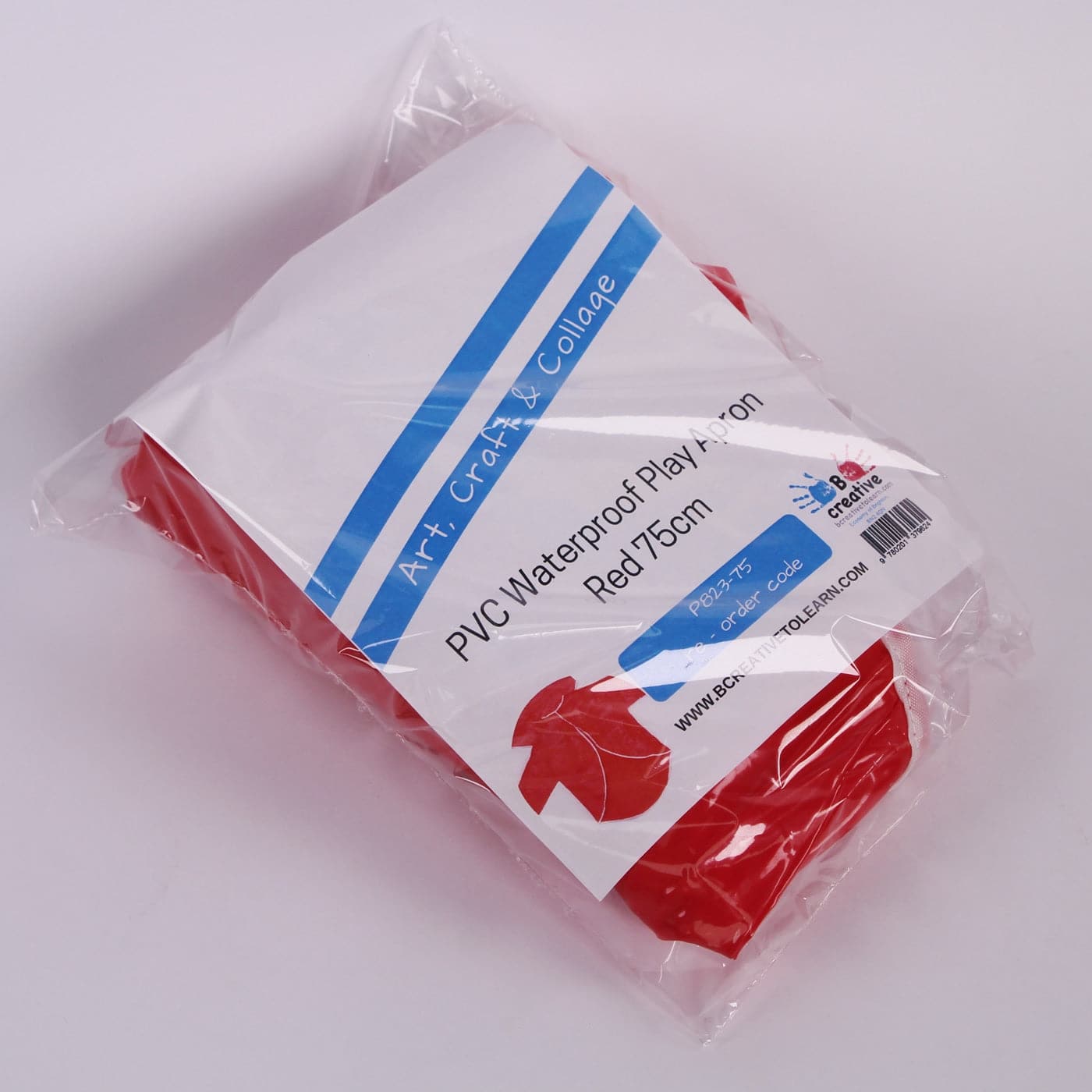 Red PVC Waterproof Play Apron