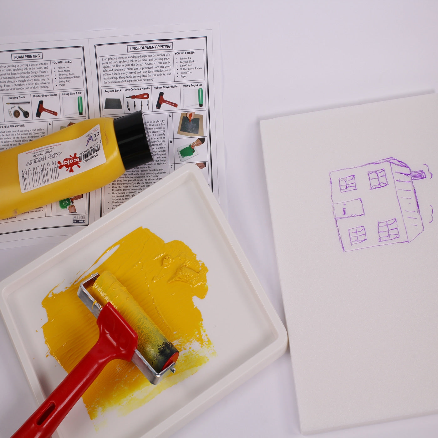 Lino Printing Class Pack