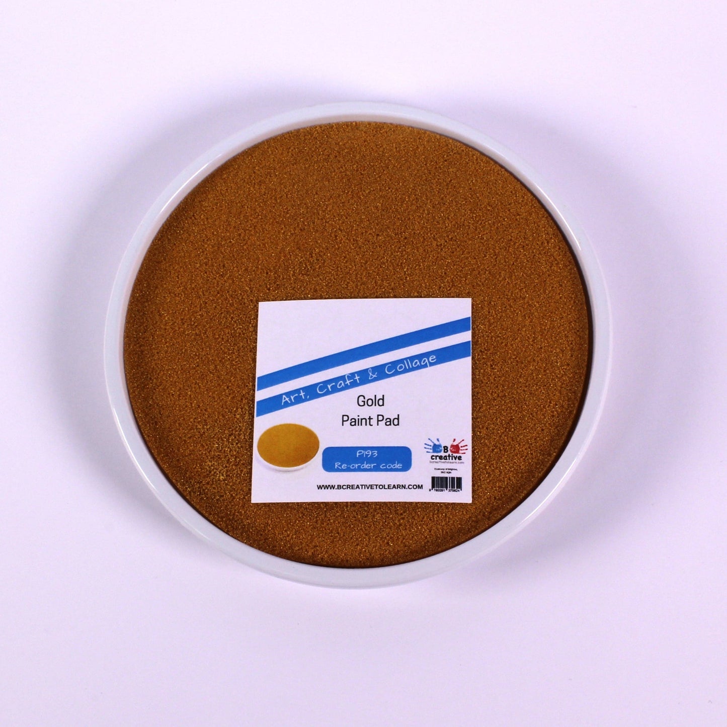 gold paint pad