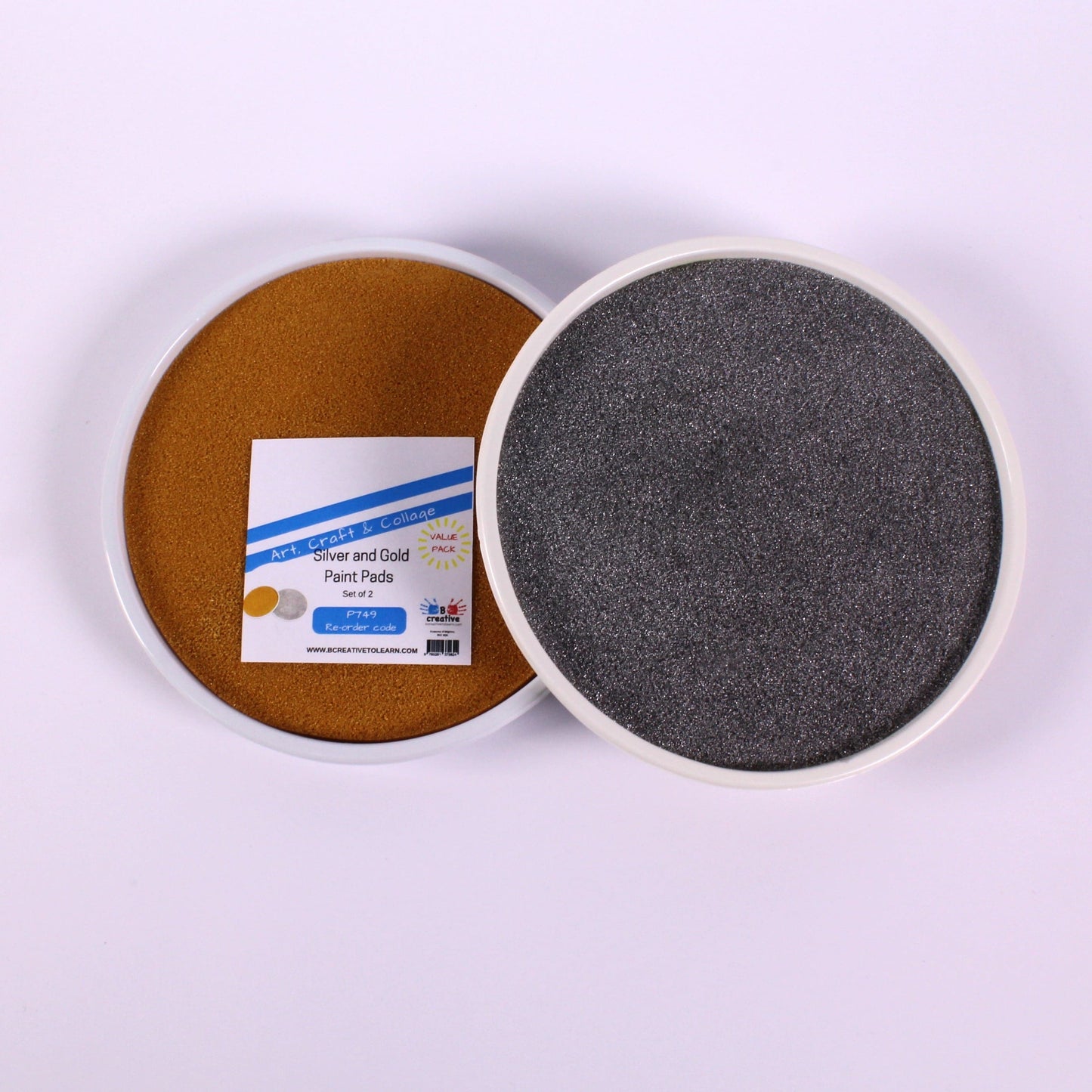 metallic colour paint pad