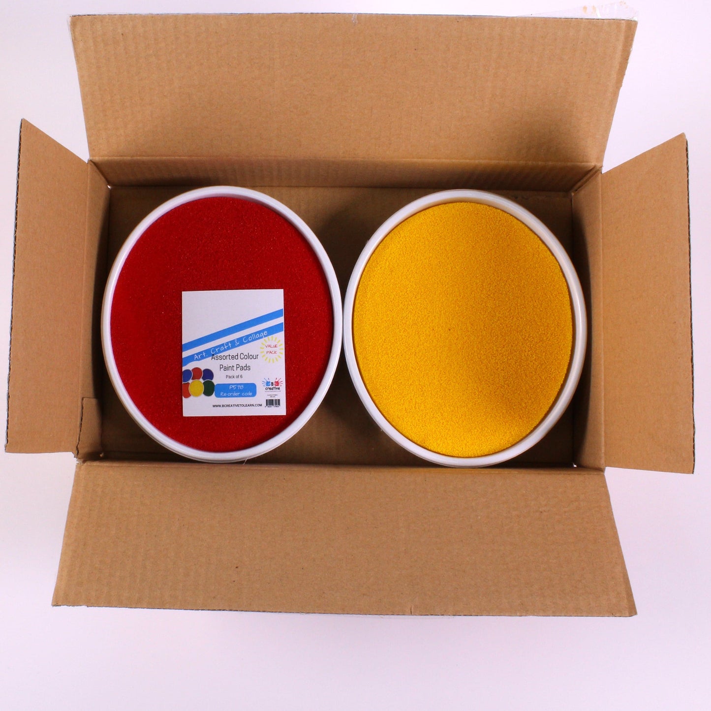 Assorted set of paint pads
