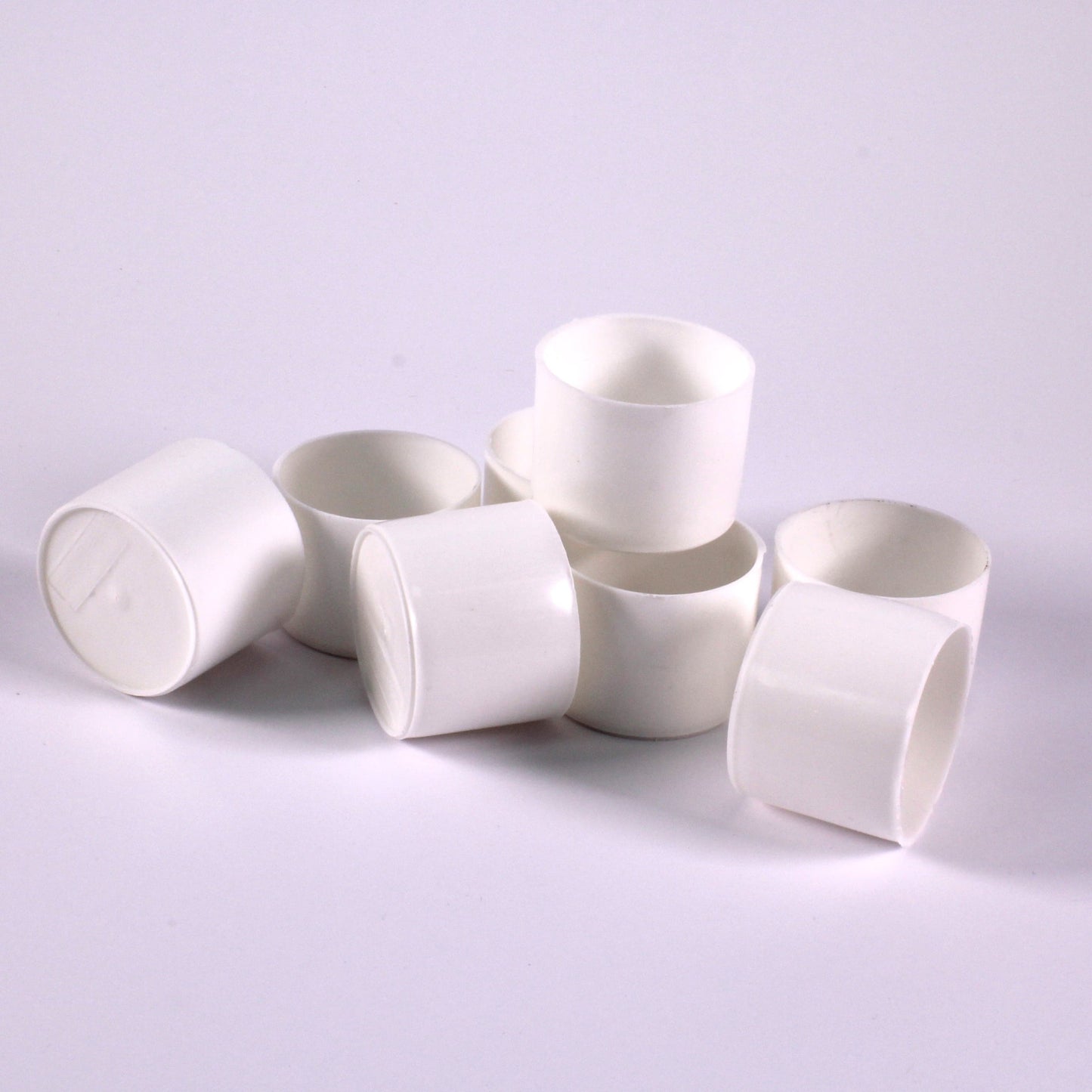Small White Paint Pots
