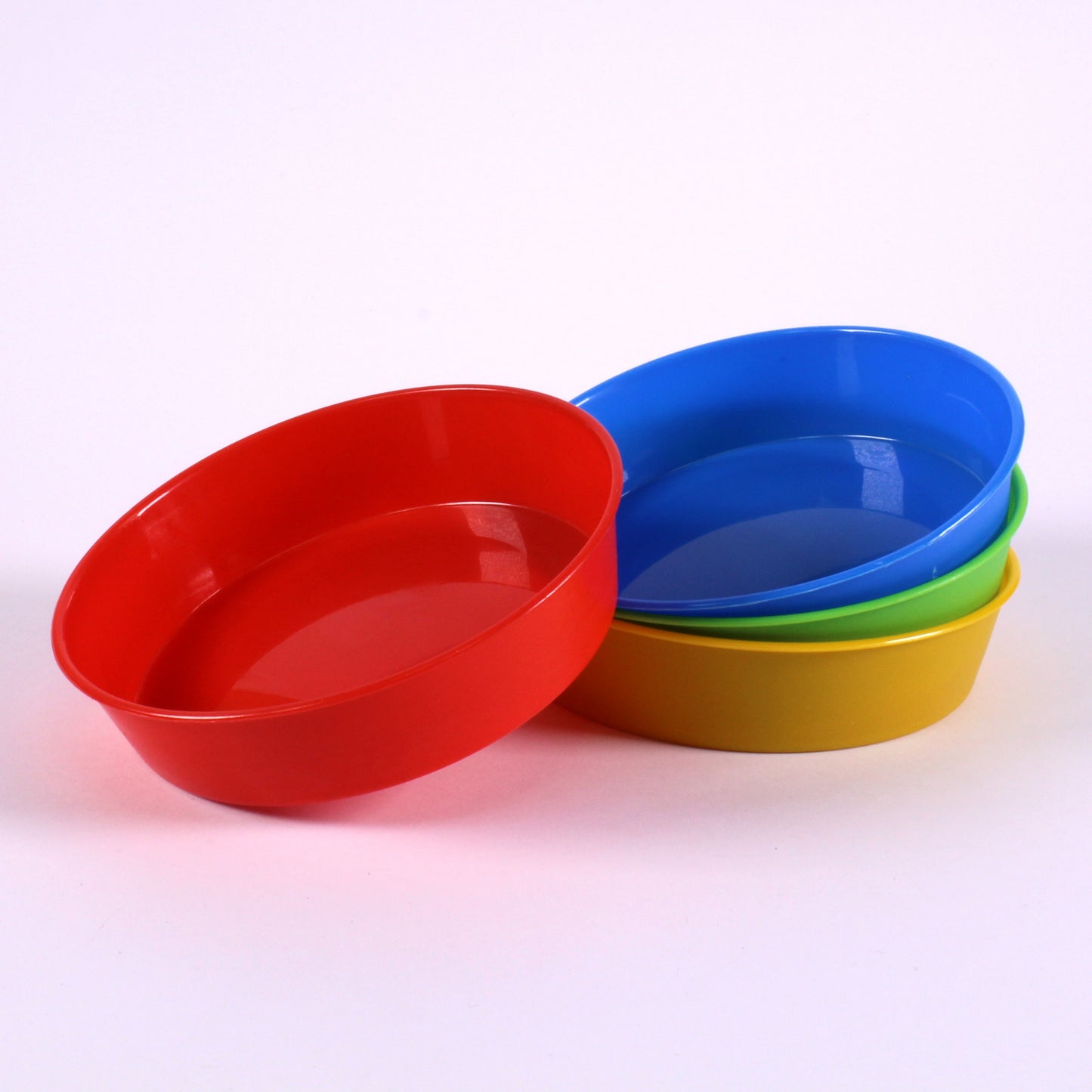 Bright Colour Plastic Painting Bowls