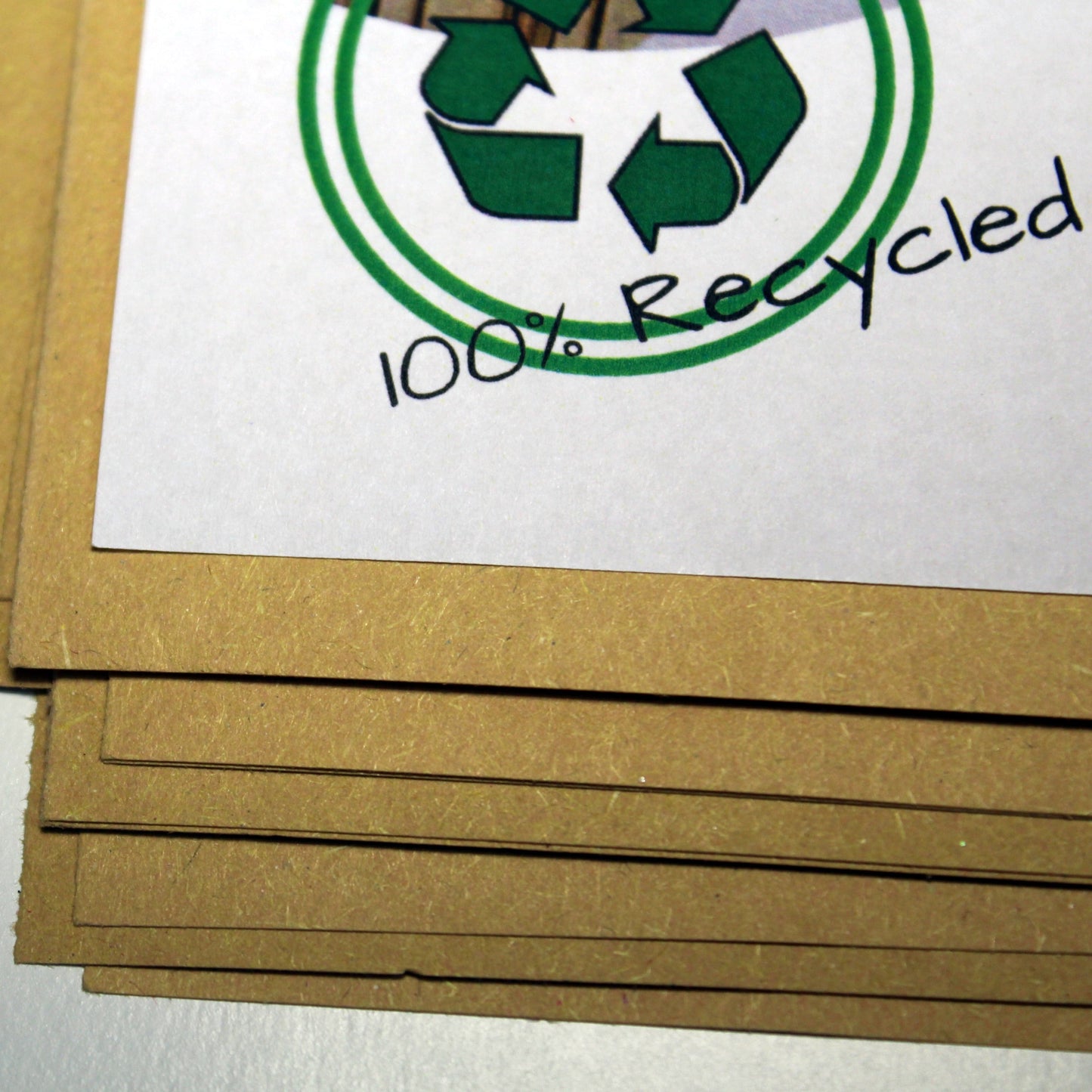 Recycled Gold Kaleidoscope Paper