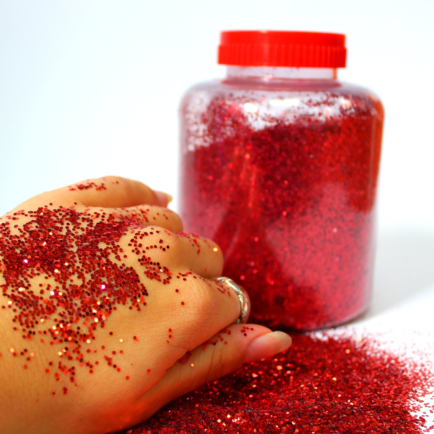 Glitter Shaker 400g Giant Double Sided Flakes Choose Colours