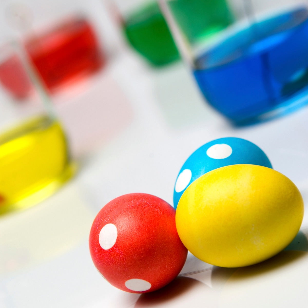 Egg Dying Kit 5 Colours To Make Bright Easter Eggs Dyes 50 Eggs