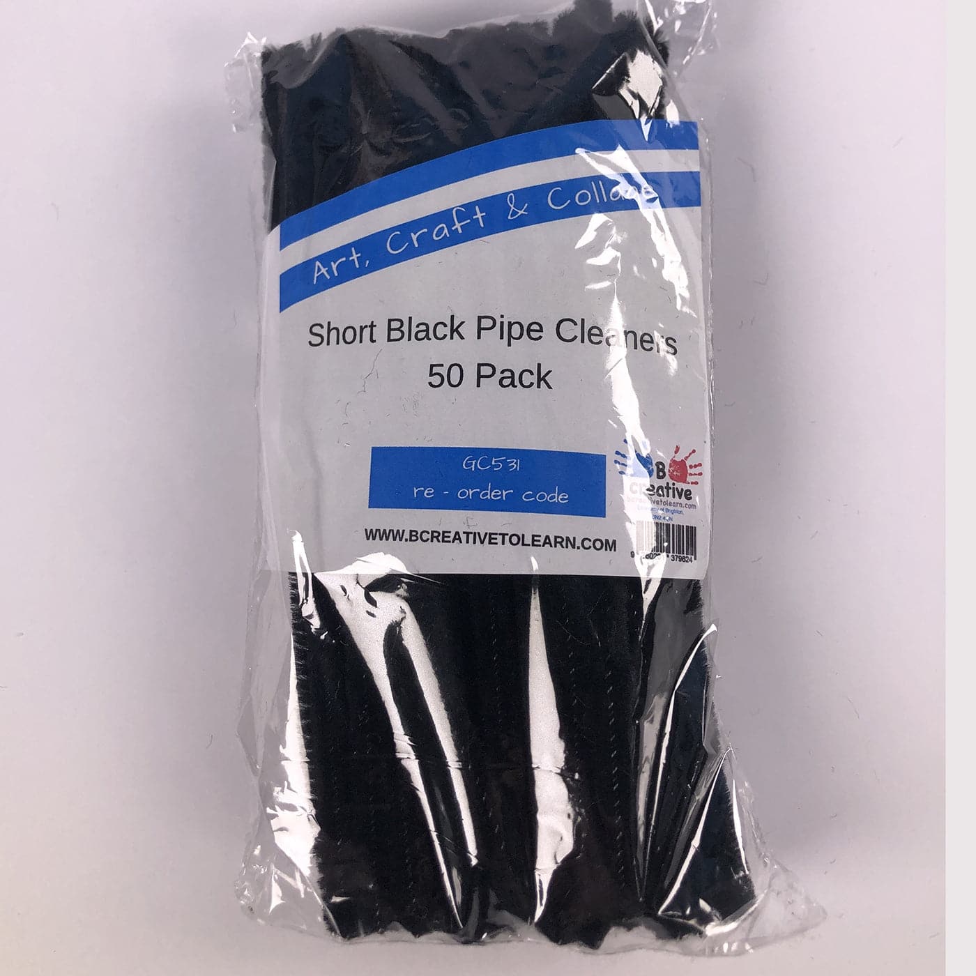 Short Black Pipe Cleaners