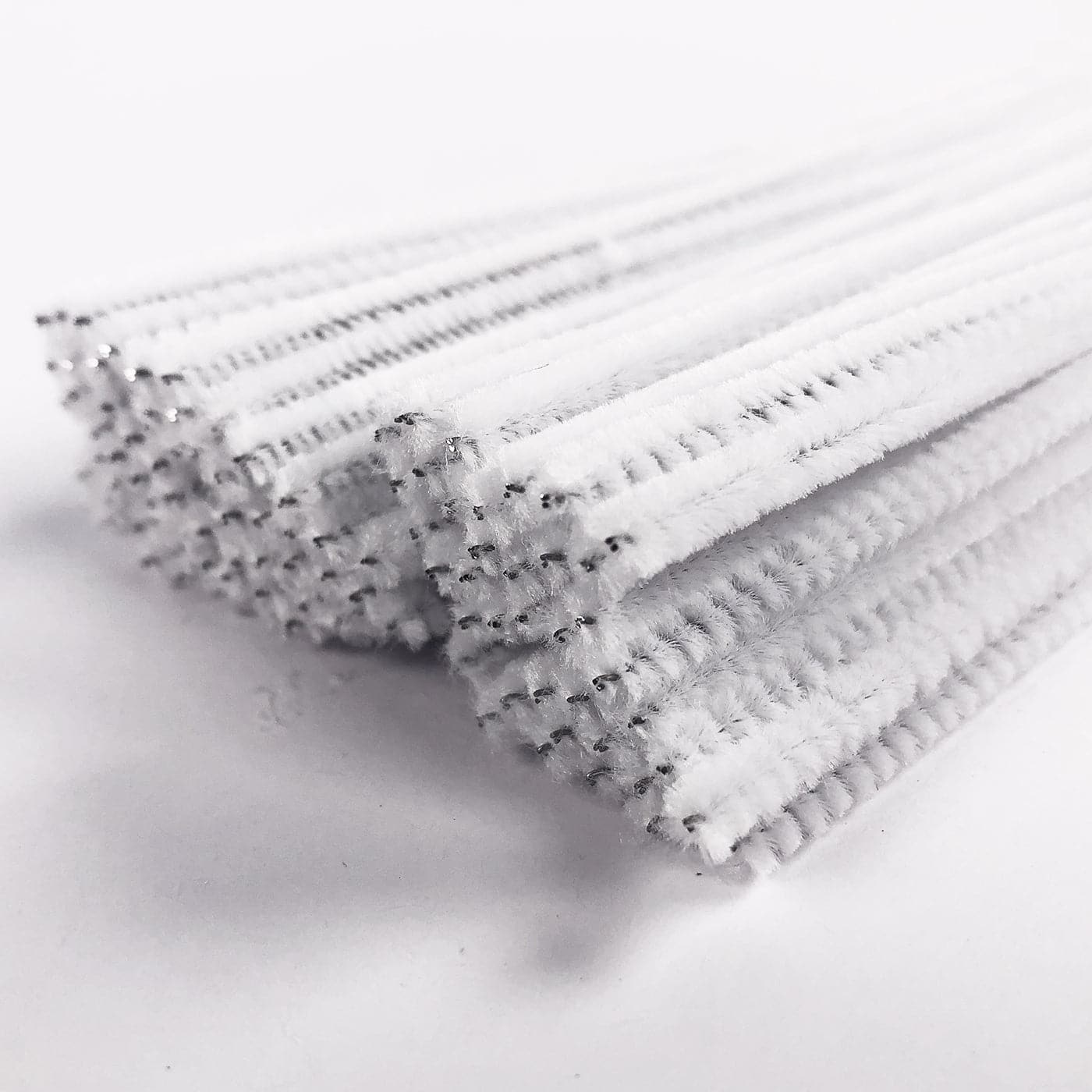 Short White Pipe Cleaners