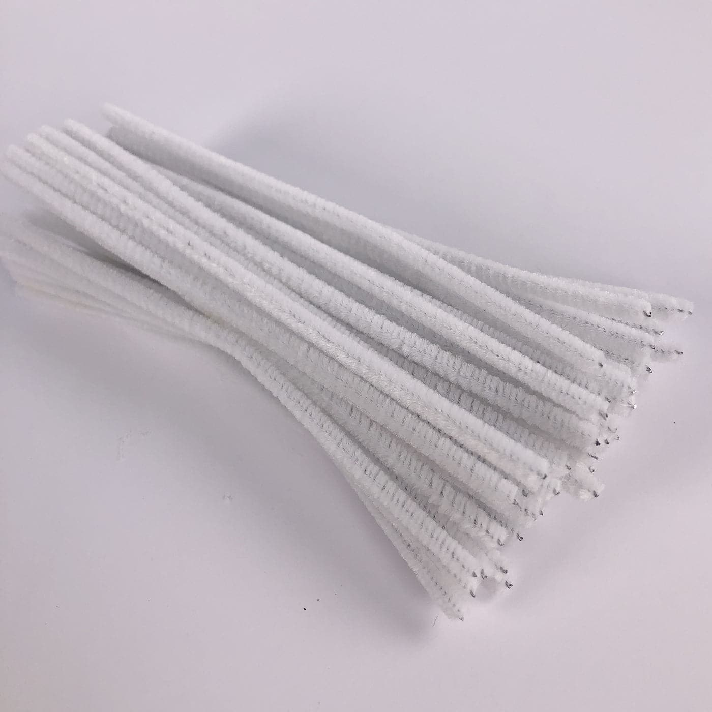 Short White Pipe Cleaners