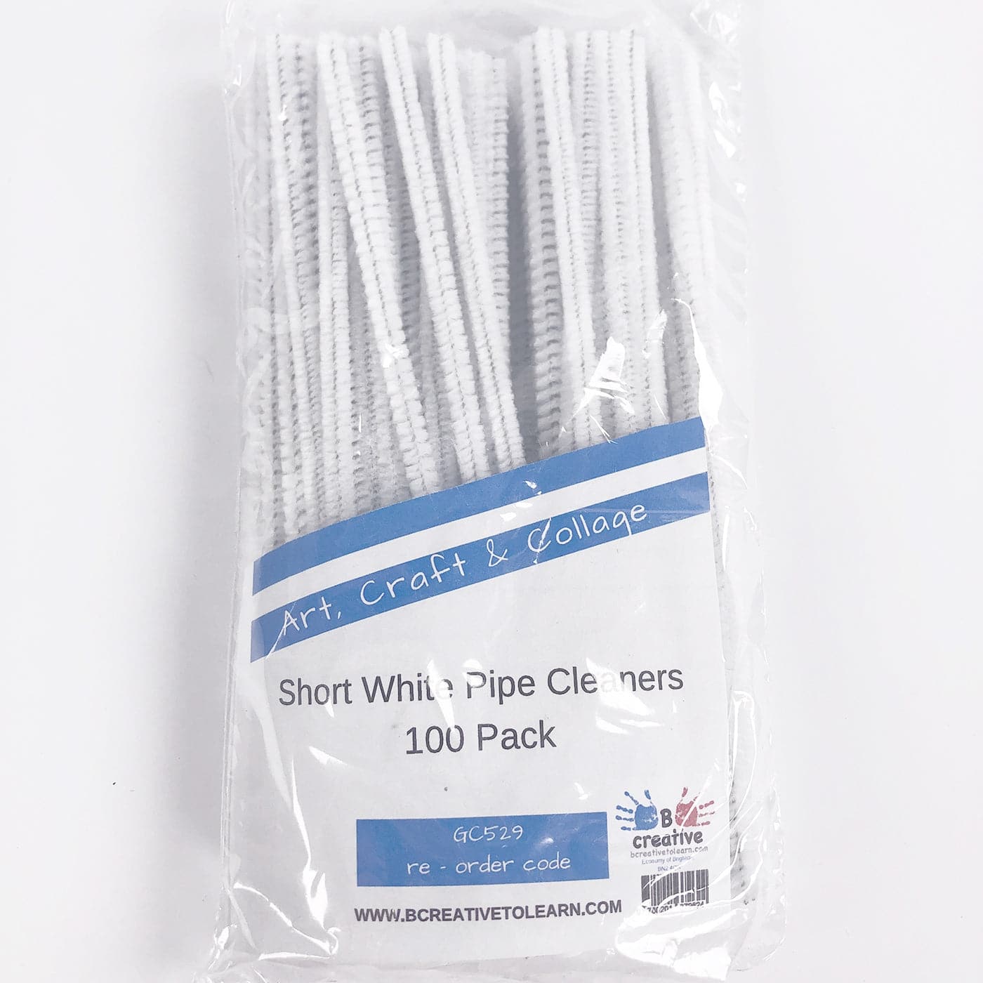 Short White Pipe Cleaners