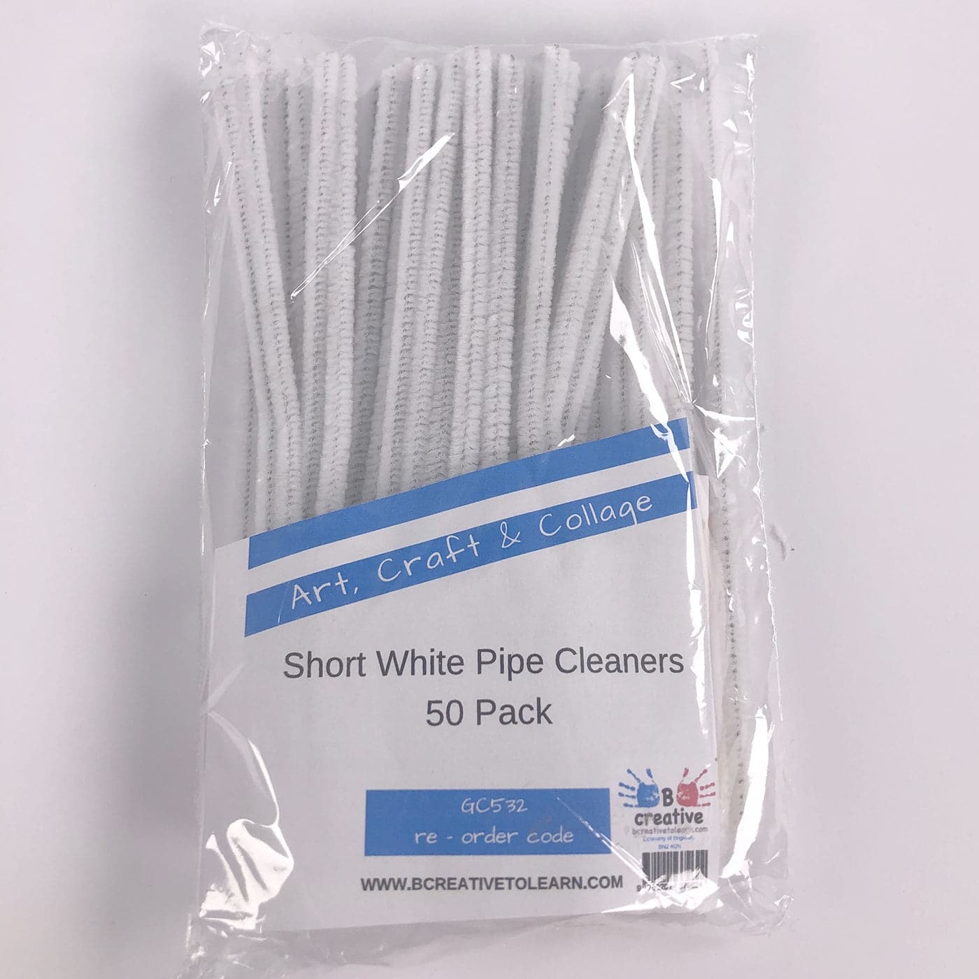 Short White Pipe Cleaners