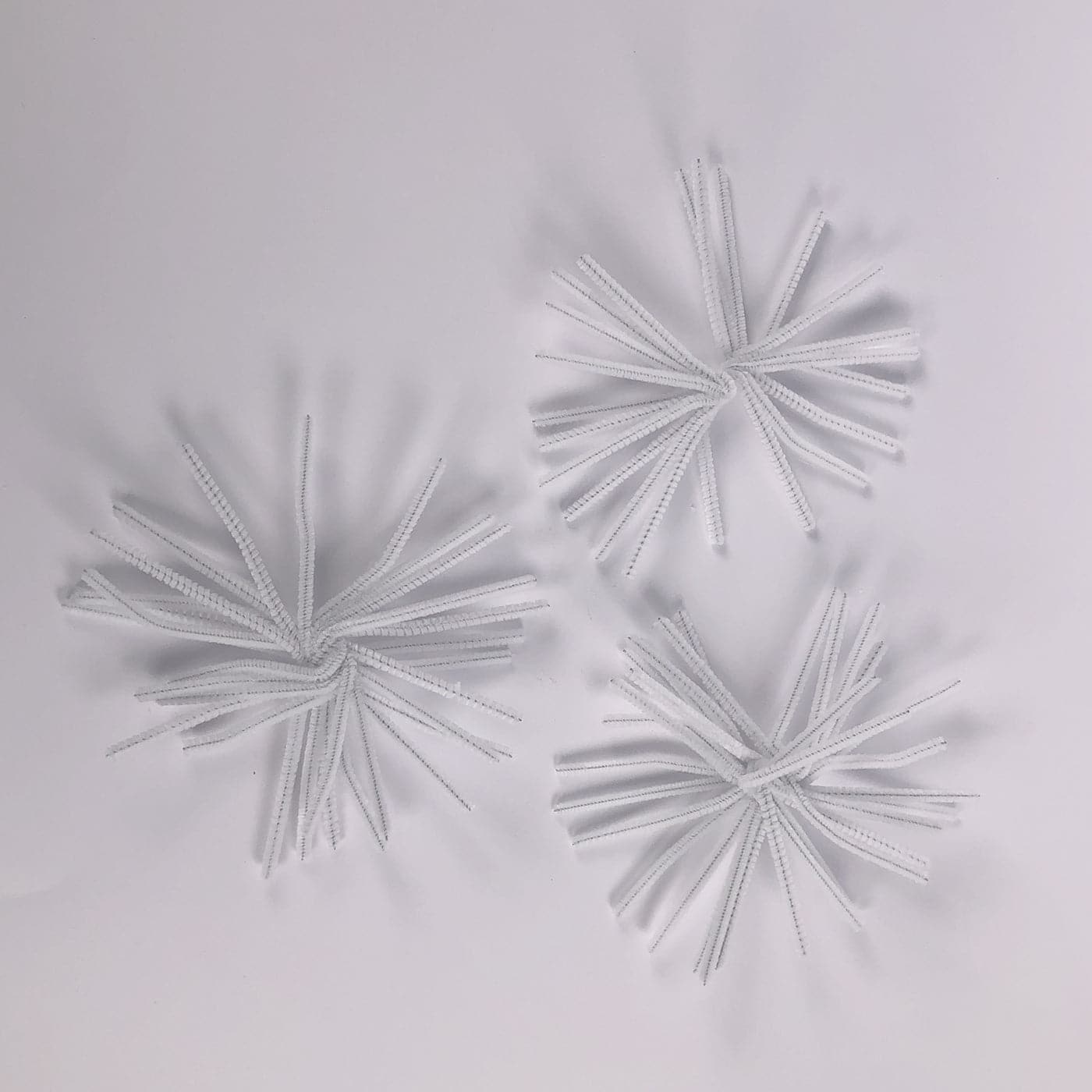 Short White Pipe Cleaners