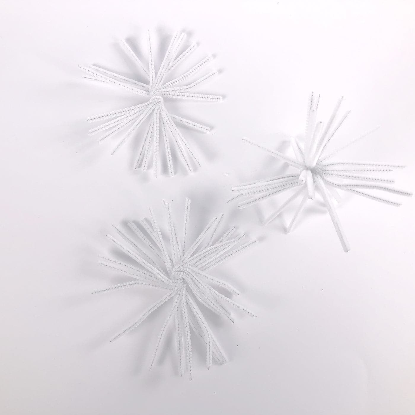 Short White Pipe Cleaners