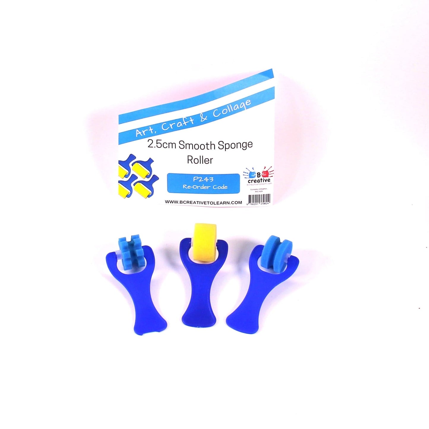 Small Assorted Pattern Foam Rollers
