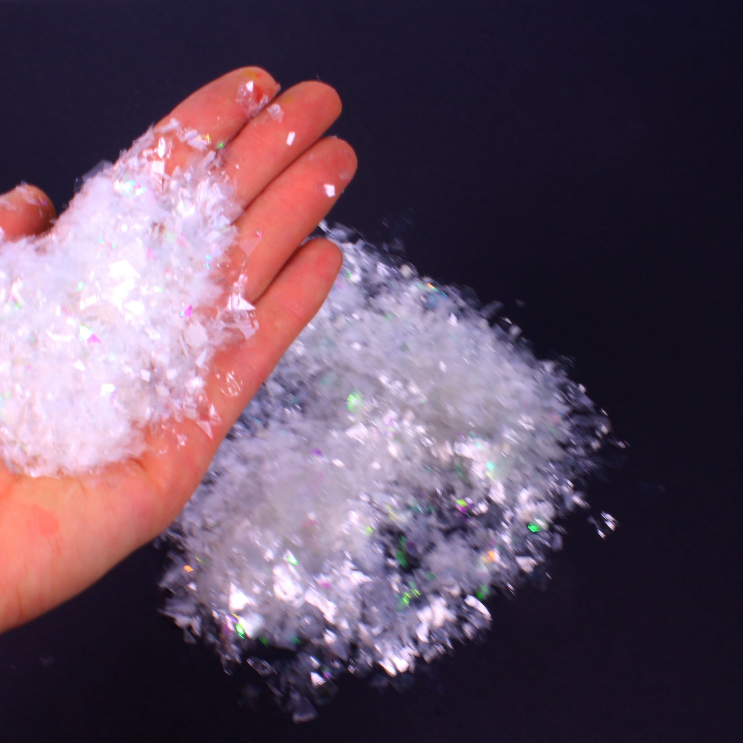 Snow for art projects