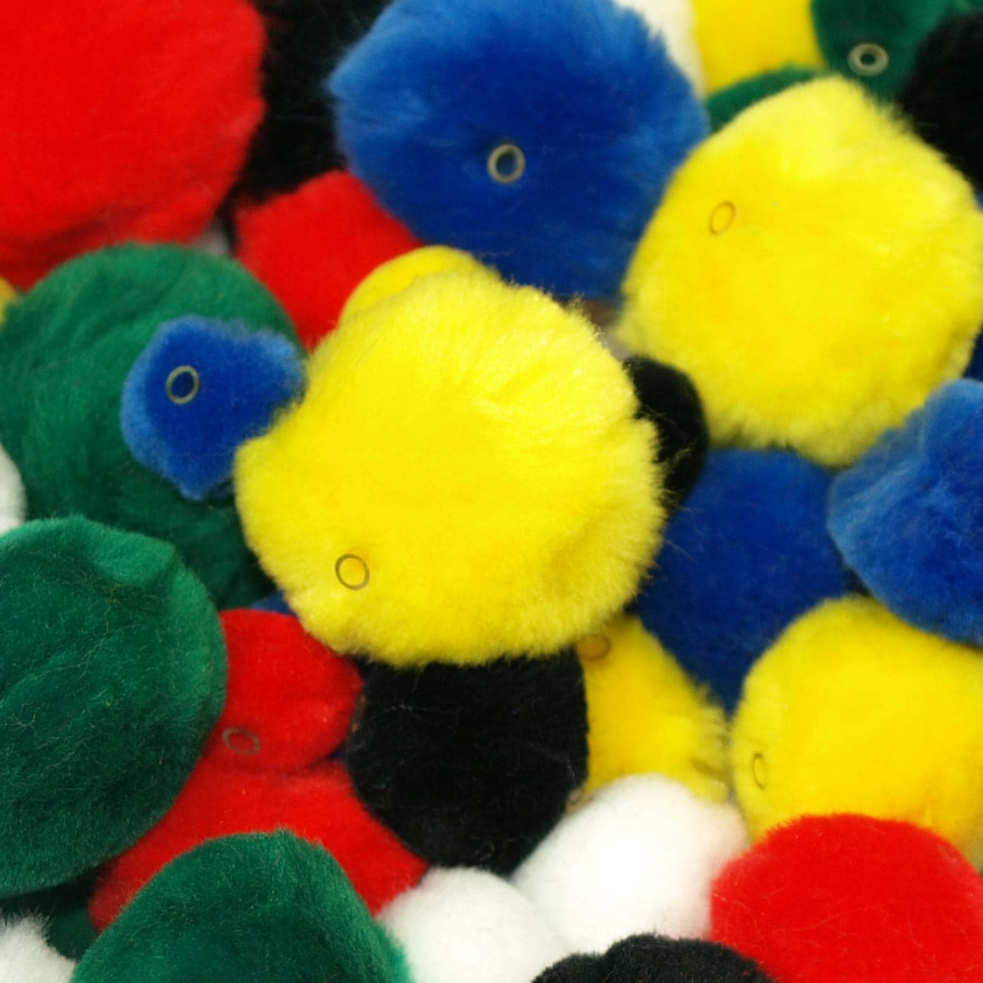 threading pom poms